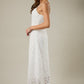 Sam White Lace Midi
