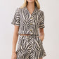 Taylor Zebra Set Top