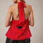 Lacie Red Halter NeckTop
