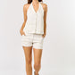Bella button front shirt