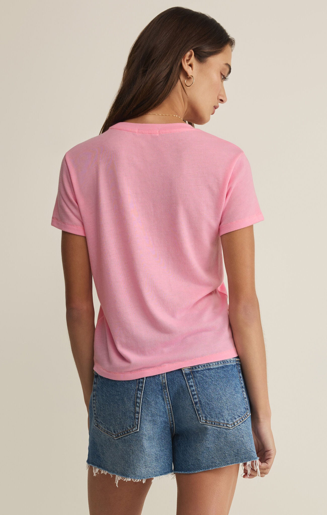 TOURIST TEE Pink Sunrise