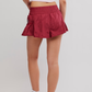 FP Movement GET YOUR FLIRT ON SHORT / BRICK