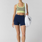 GO TO STRIPE BRA / VAPOR LIME / MARS