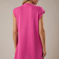 Sindy Pink Cap Sleeve Mini Dress