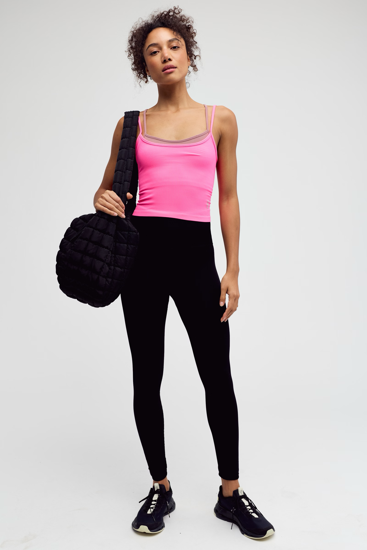 FP Movement ALL CLEAR COASTLINE CAMI / HOT PINK COMBO