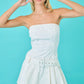 Dakota Strapless White Dress