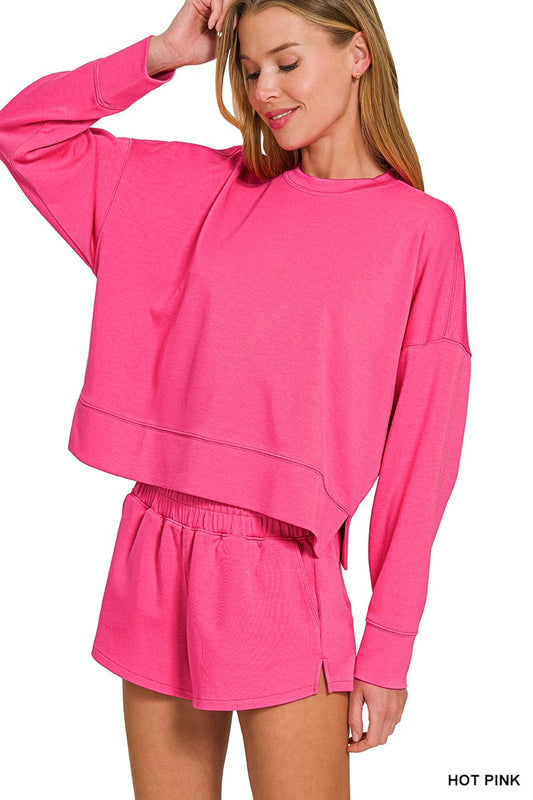 Zoey hot pink set