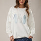London White Surf Sweatshirt