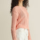 Z SUPPLY Upland Crochet Sweater