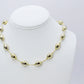 Gold magnets necklace
