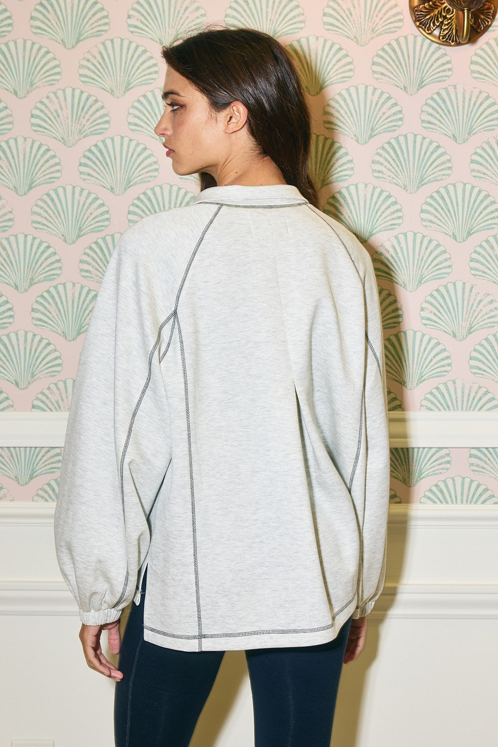 Brynn Grey Pullover