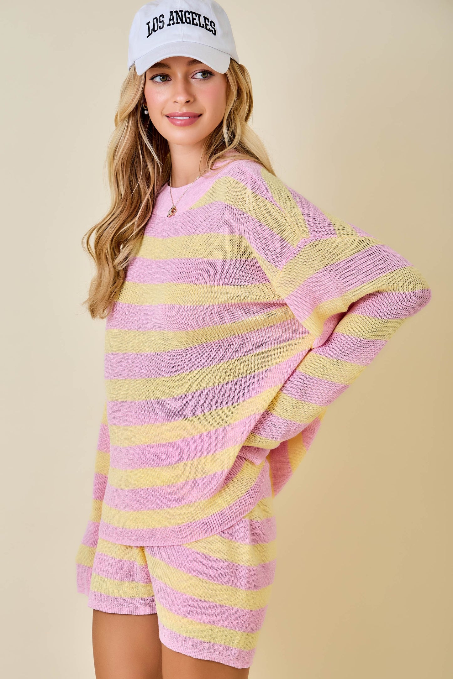 Dani Lemon and Pink Top