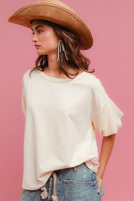 Bella cream top