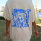 Ivory Blue Swim and Surf Tee