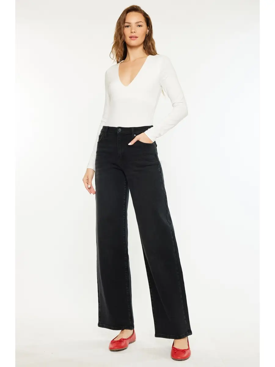 Kancan Black High Rise Jeans