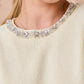 Dani Tan Jeweled Top