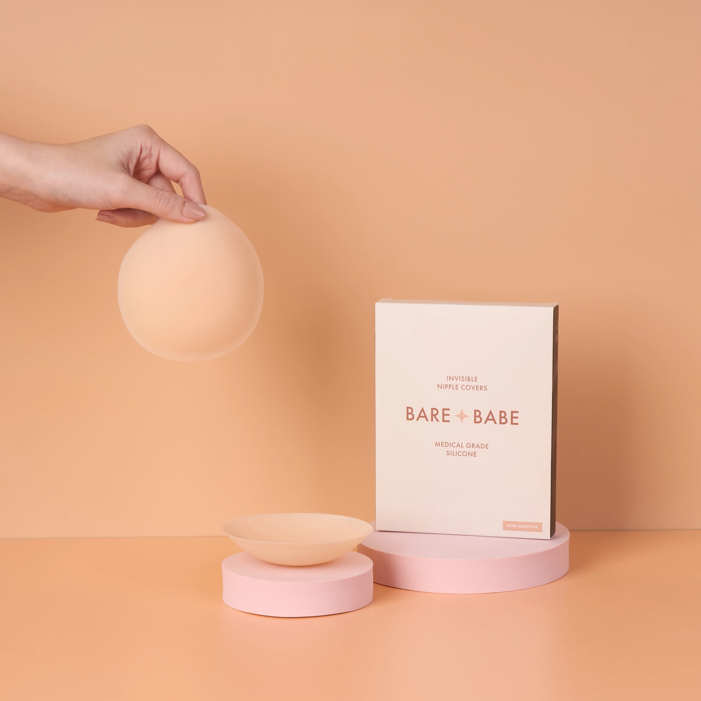 Non-Adhesive "Grippy, Not Sticky" Nipple Covers