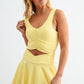 Ruche Active Set Skirt Yellow Gold