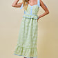 Darla Sweetheart Gingham Corset Midi Dress