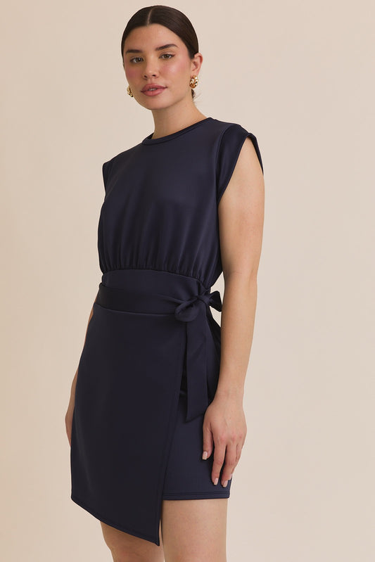 Gabby Navy Dress