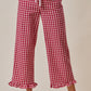 Sarah Gingham Pants