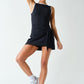 Reluxe Wrap Dress Black