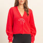 Harlow Red Cardigan