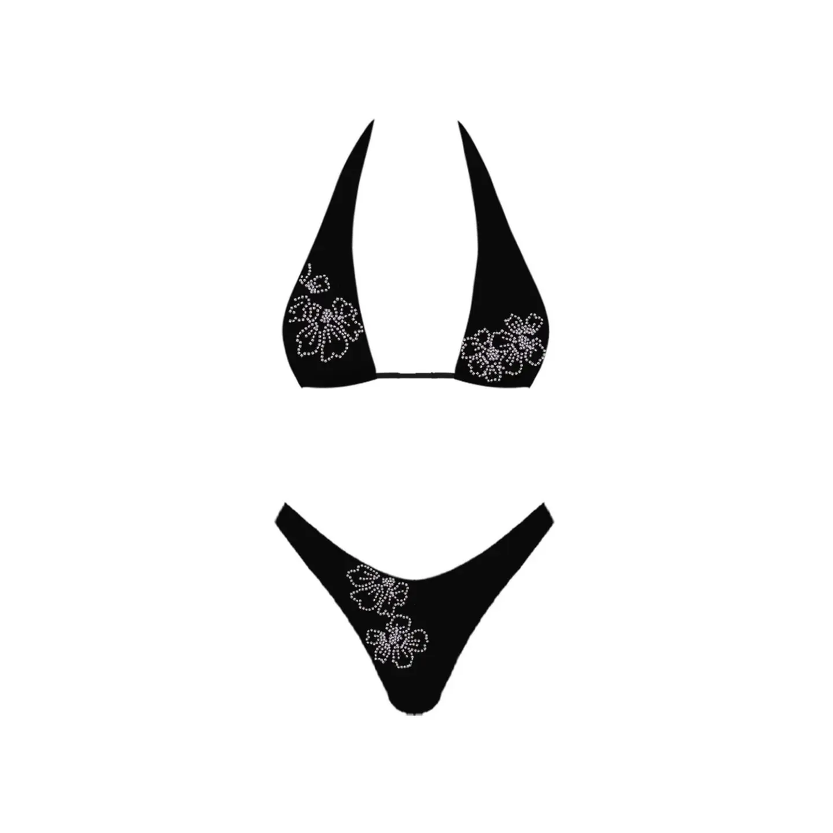 Ibiza Bikini Black Top