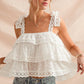 Stella off white lace top