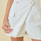 Demi White Denim Romper