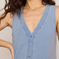 Z SUPPPLY Solace Denim Jumpsuit