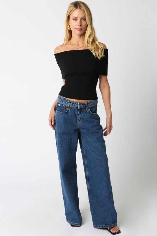 Veena Top Black