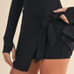 Long Sleeve Wrap Tie Front Dress