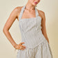 Dakota Brown Multi Romper