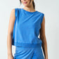 Ace A-line Cotton Set Deep Indigo