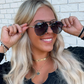 DAX Earhart cheetah sunglasses