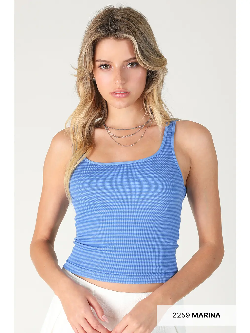 Striped Tank Top MULTIPLE COLORS