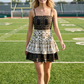 Bella Black Combo Dress