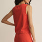 Sloane Jersey Muscle Tank