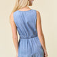 Diana Denim Romper