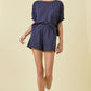 Deborah Navy Set