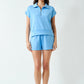 Laguna Half-zip Ace Set Denim Drift