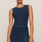 Mattie Jersey Denim Mini Dress