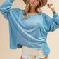 Brooke Blue Denim Top