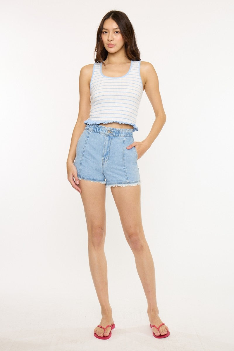 Kancan Paperbag High Rise Shorts