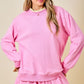 Dana Pink Mockneck