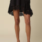 Ciara Satin Lace Skirt