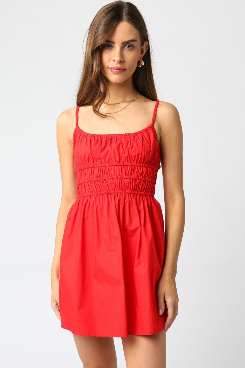 Octavia red dress