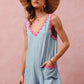 Sam blue romper