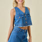 Dancia Denim Vest